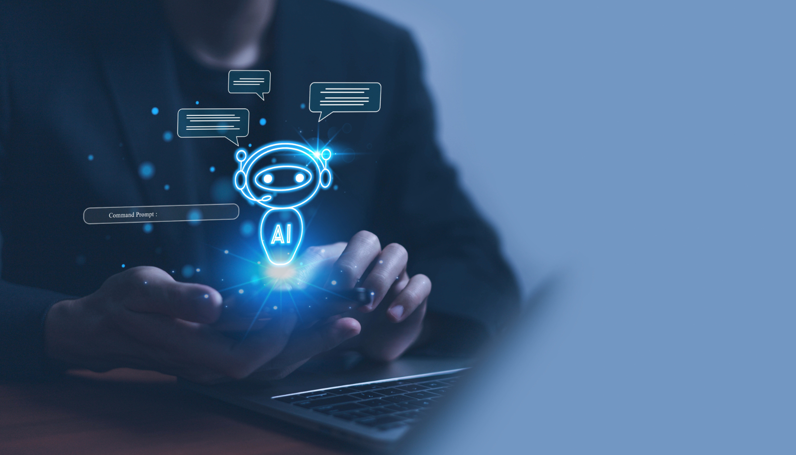 AI considers agent skill set, availability, and even customer sentiment to route customers to the right person quickly.